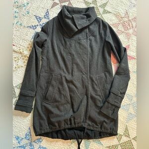 Lululemon Women’s Snap Button Cowl Neck Sweatshirt Jacket XS
